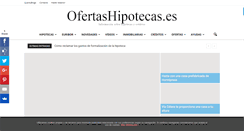 Desktop Screenshot of ofertashipotecas.es